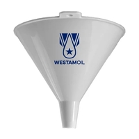 Durable 1-pint funnel-perfect for oil recycling or auto shops. Add your......