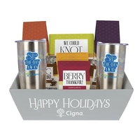 Sip and Savor Gourmet Tray with Tumblers- Small... from ASI 44900 NC Custom...