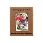 4" x 6" Dark Brown Leatherette Photo Frame