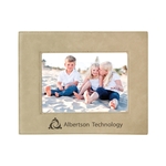 5" x 7" Light Brown Leatherette Photo Frame