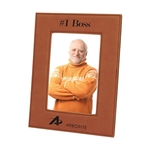 5" x 7" Rawhide Leatherette Photo Frame