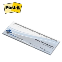3" x 8" custom printed notepad with 25 or 50 white... from ASI 91240...