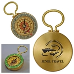 Classic Brass Compass with Glow-In-The-Dark Feature