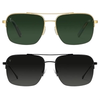 Men's sunglasses with polarized lenses.... from ASI 57653 Gold Bond