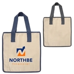 Hilton Heavy Cotton Color Trim Tote Bag