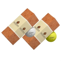 Golf ball sleeve with golf balls.... from ASI 57653 Gold Bond