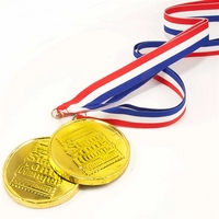 Foil wrapped 1 oz. chocolate coin designed as a medallion.... from ASI 44900...