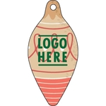 1/4" Recycled Wood Ornaments-Ornament Shape 4