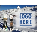 1/4" Recycled Wood Ornaments-Snowboards