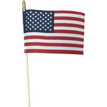 4" x 6" USA Stick Flag