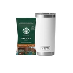 YETI 20 oz Tumbler with Starbucks Coffee