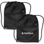 Drawstring Backpacks With Earbud Port