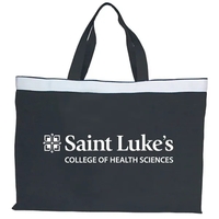 20" x 11" x 4" tote bag made of durable twill... from ASI 31260 AdCapitol