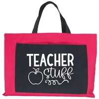 20" x 11" x 4" colored twill wide tote with front... from ASI 31260 AdCapitol