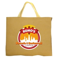 Wide jumbo tote bag