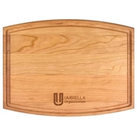 9" x 12 3/4" x 3/4" cherry wood butcher's block with... from ASI 74601 Calico