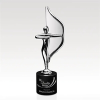 Chrome Sculpture Award - Take Aim