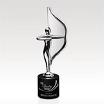 Chrome Sculpture Award - Take Aim