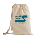 Linden Bay 6oz Cotton Cinch Laundry Bag