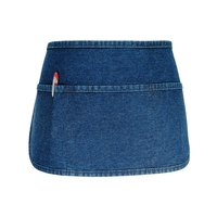 NEW Kitch Style Waist Apron -Blank Basic denim