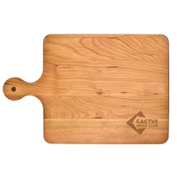 10 1/2" x 16" Cherry Paddle Cutting Board