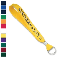 3/8" Custom Wrist Lanyard Keychains