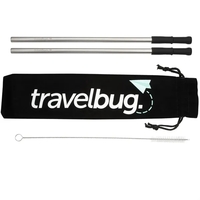 2.56" x 10.63" x 2.56" set of 2 straws with a... from ASI 66887 PCNA / Leeds