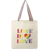 Rainbow Recycled 6oz Cotton Convention Tote