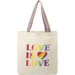 Rainbow Recycled 6oz Cotton Convention Tote