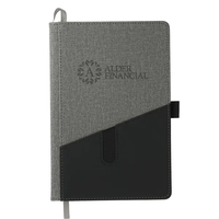 FSC® Mix 5.5" x 8.5" Siena Heathered Bound Journal
