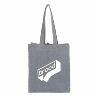 6" x 13" x 11" recycled cotton/polyester grocery tote bag.... from ASI 66887...