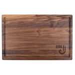 11" x 17" Walnut Cutting Board with Juice Groove
