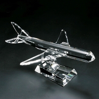 Optical crystal cargo plane shape award.... from ASI 62820 International...