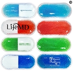 Pill Capsule Hot/Cold Pack with Gel Beads