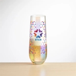Miami Stemless Flute - VividPrint™