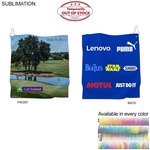 Microfiber Suede Shammy Golf Towel, 15x15, Nofold