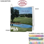 Microfiber Suede Shammy Golf Towel, 15x15, Nofold