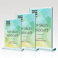 Award made of stunning jade glass with size options and generously... from...