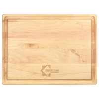 15" x 20" x 1 1/4" Maple Rectangular Butcher Block