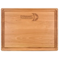 15" x 20" x 1 1/4" Cherry Rectangular Butcher Block