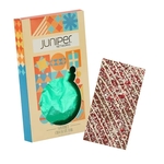 Ornament 1 oz Belgian Chocolate in Window Box - Peppermint