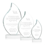Odessy Flame Award on Alberton Base - White