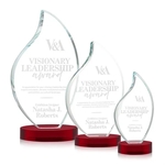 Odessy Flame Award on Alberton Base - Red