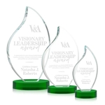 Odessy Flame Award on Alberton Base - Green