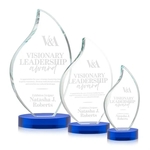 Odessy Flame Award on Alberton Base - Blue