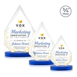 Hawthorne VividPrint™ Award on Alberton Base - Blue