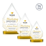 Hawthorne VividPrint™ Award on Alberton Base - Gold