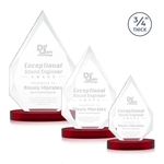 Hawthorne Award on Alberton Base - Red