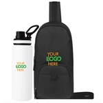Stainless Bottle with Sling Bag