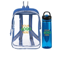 Sports Bottle with Clear Event Backpack